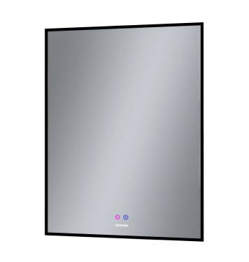 Grossman PRAGMA-норма BLACK (600*800*45) LED с сенсорным выключателем и подогревом