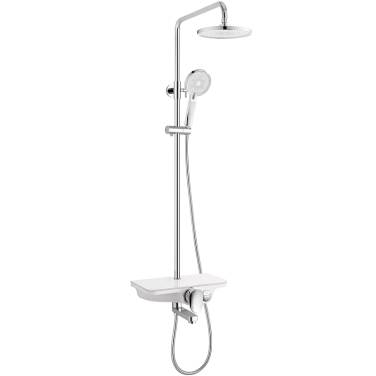 WeltWasser WW DP 1020 WT 10000003185 Хром Белая
