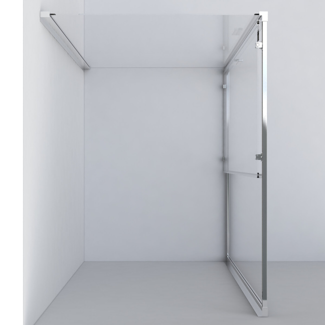 Vincea Garda VSR-1G8010CH, 1000x800, хром, стекло шиншилла без поддона