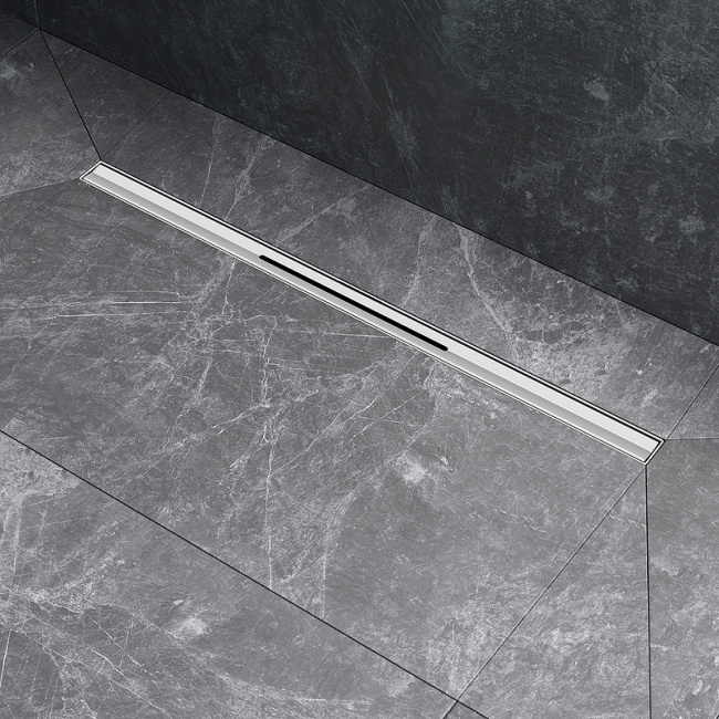 Am.Pm MasterFlow 60 W01SC-S11-060-05SB с решеткой Хром матовый Slim line