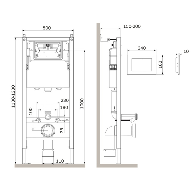 AM.PM I012709.0251 PrimeFit с клавишей PrimeFit S, хром глянц