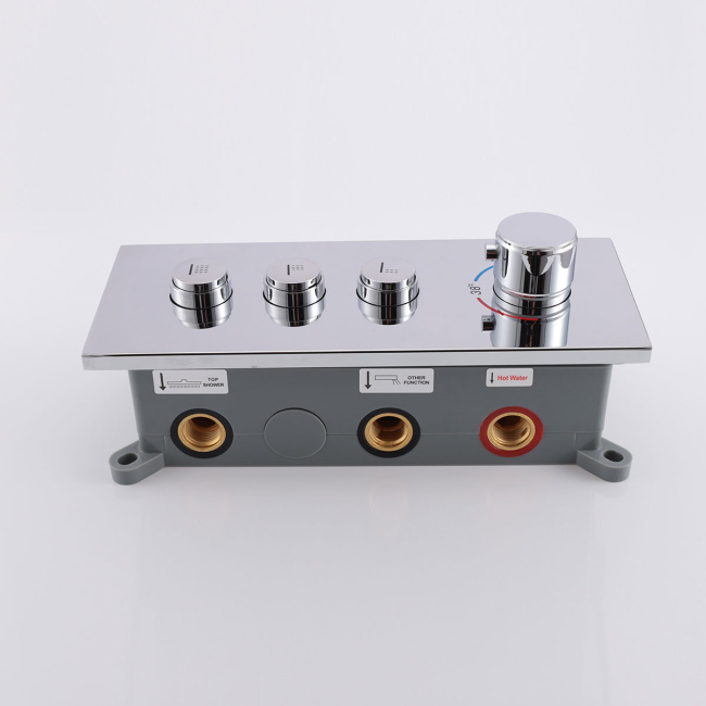 Vincea VSCV-433TCH трехфункциональный, термостатический, хром