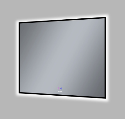 Grossman PRAGMA-норма BLACK (900*800*45) LED с сенсорным выключателем и подогревом