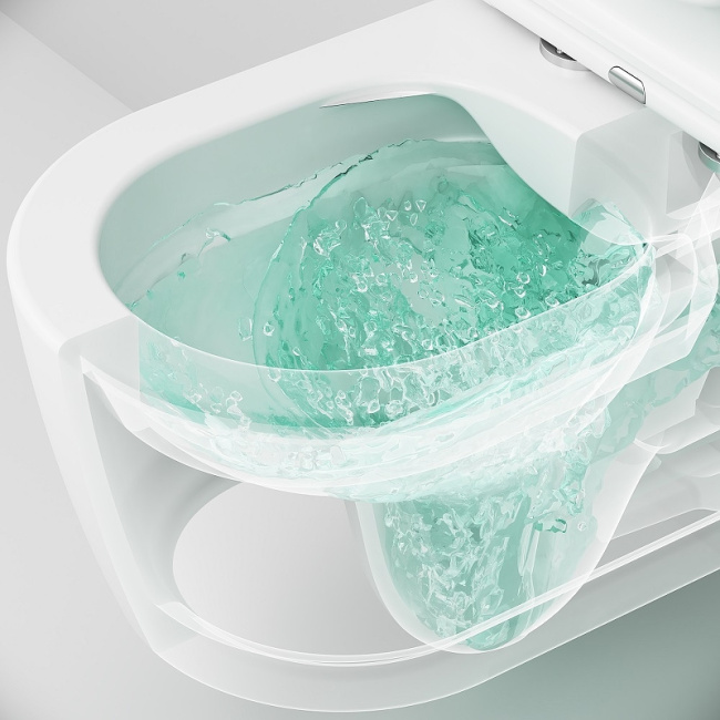 AM.PM Func C8F1700SC подвесной с сиденьем Микролифт