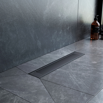 Am.Pm PrimeFlow 40 W02SC-P11-040-01BM с Черной матовой решеткой Cut Gradient