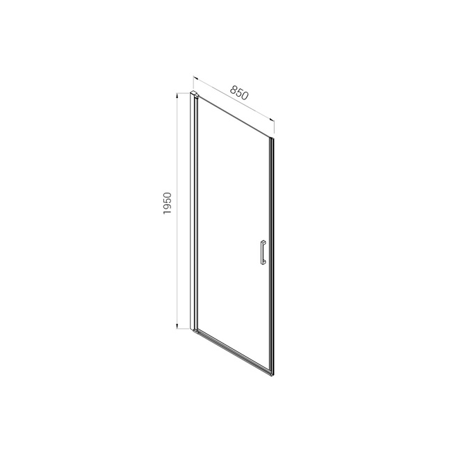 Vincea Alpha VDP-3AL850MT , хром, стекло текстурное