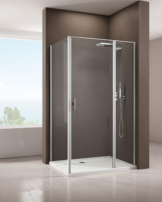 Allen Brau Priority 90x100 3.31001.00 + 3.31019.00 хром без поддона
