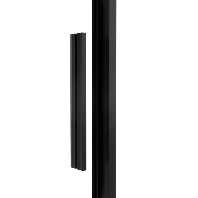 Vincea Slim Soft VSR-1SS9011CLB, 1100*900, черный, стекло прозрачное