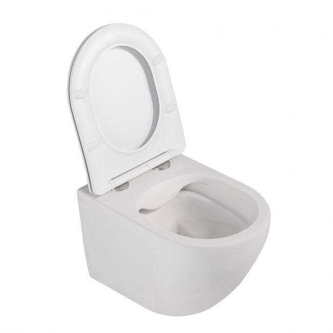 Abber Bequem AC1100MW белый матовый, безободковый