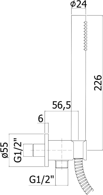 Paffoni Master ZDUP094CR