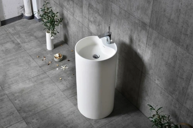 NT Bagno NT407 Rimini 45,5x45,5x82,5 см белая матовая