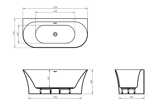 BelBagno BB711-1550-700